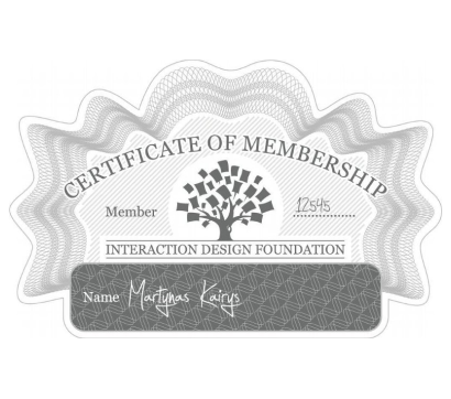 Interaction design foundation