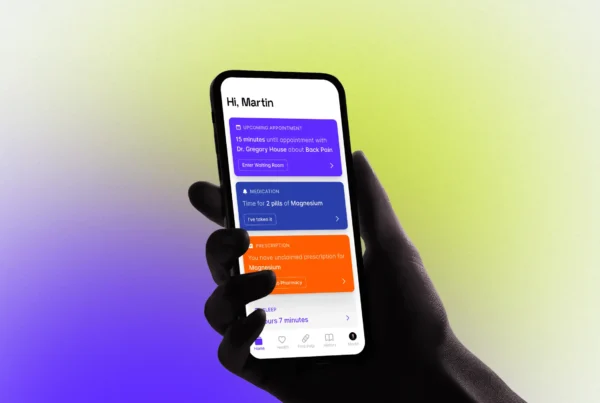 Tele-medicine marketplace app UX UI design